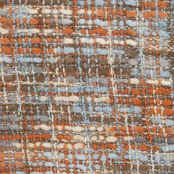 Changling Burnt Orange Throw Blanket