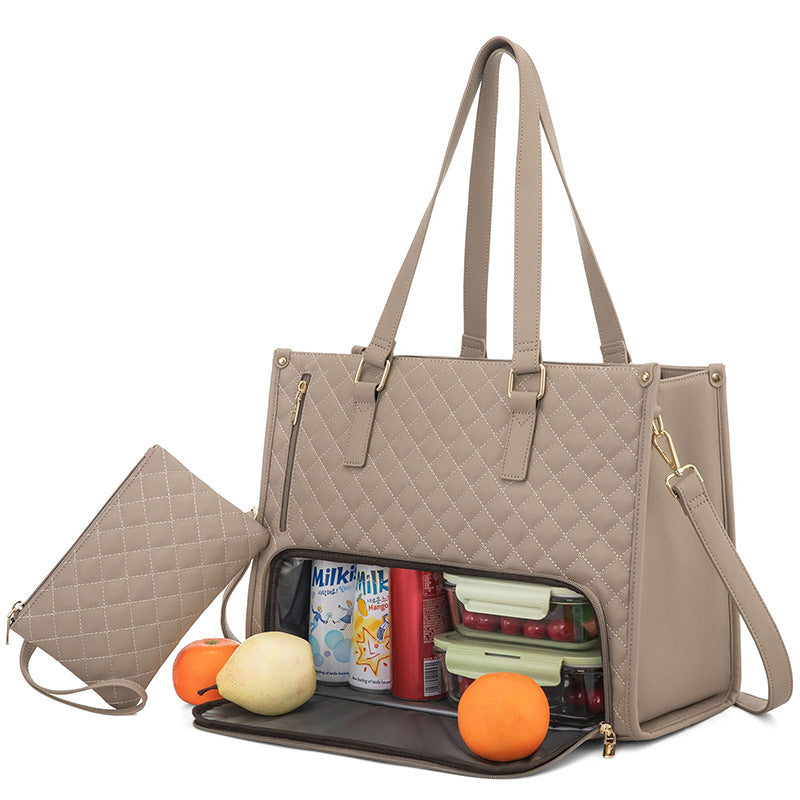 Fashionable Insulated Lunch Tote Bag For Women Crossbody - Rosetta Creative Boutique
