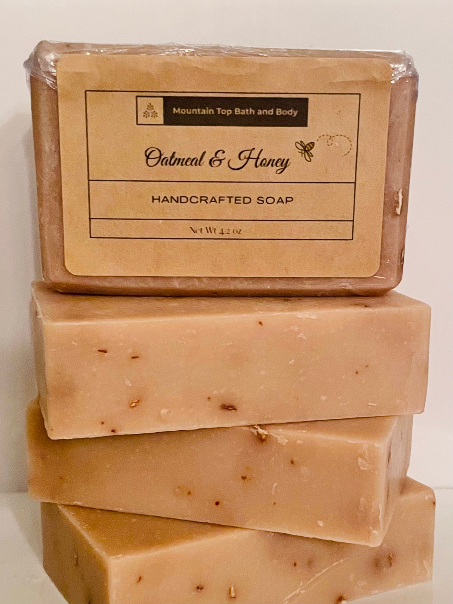 Oatmeal and Honey Soap for Soft Skin and Gentle Exfoliation - Rosetta Creative Boutique