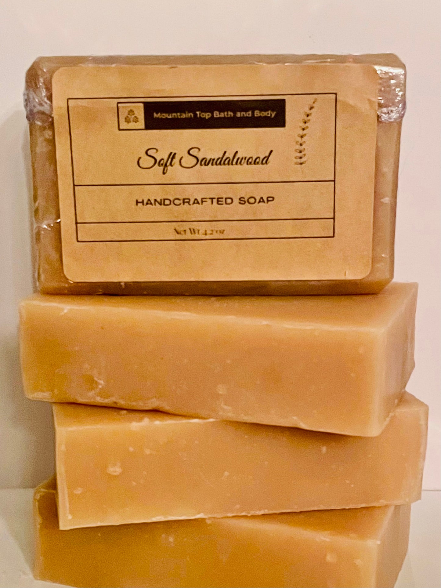 Soft Sandalwood Soap for Skin Nourishment and Unisex Scent - Rosetta Creative Boutique