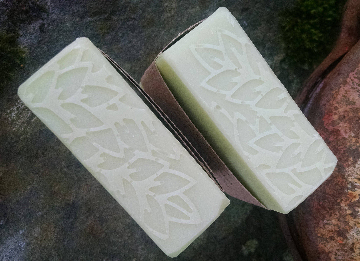 Fresh Tea Leaves Exfoliating Soap Bar With Green Tea - Rosetta Creative Boutique