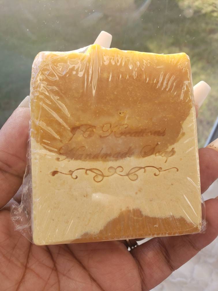 Pumpkin Woodsy Vegan Soap Handmade Nourishing Autumn Bar - Rosetta Creative Boutique