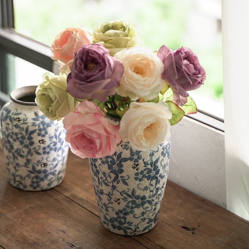 Retro Style Ceramic Vase-4
