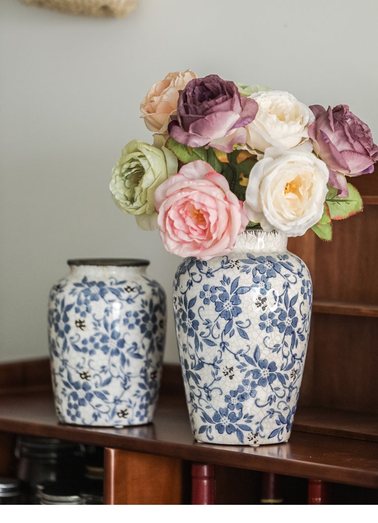 Retro Style Ceramic Vase-1