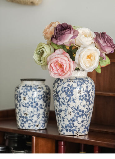 Retro Style Ceramic Vase-1