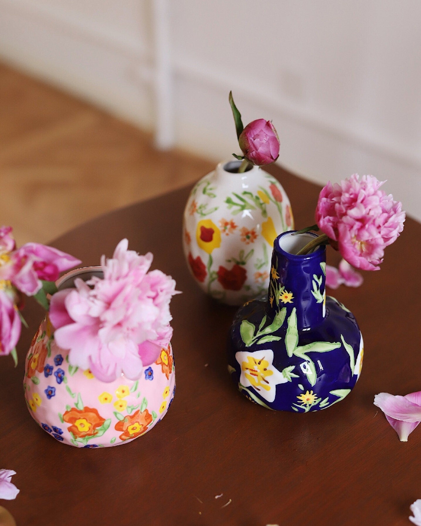 Hand Painting Ceramic Flower Vase-2