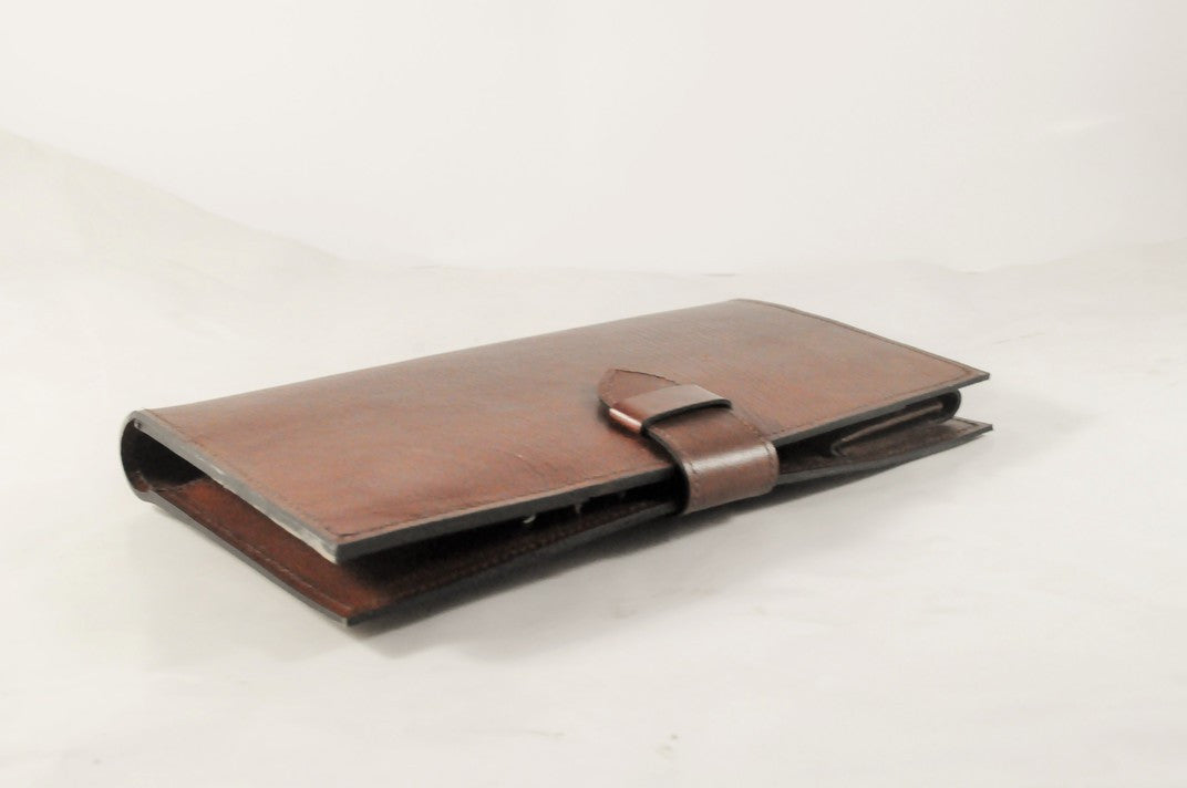 Barismil Traveler Leather Passport Wallet Travel Organizer - Rosetta Creative Boutique