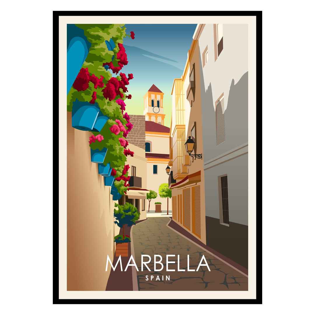 Marbella Spain Poster