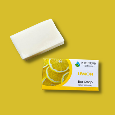 Pure Lemon Soap Cold Pressed Plant Based Energizing - Rosetta Creative Boutique