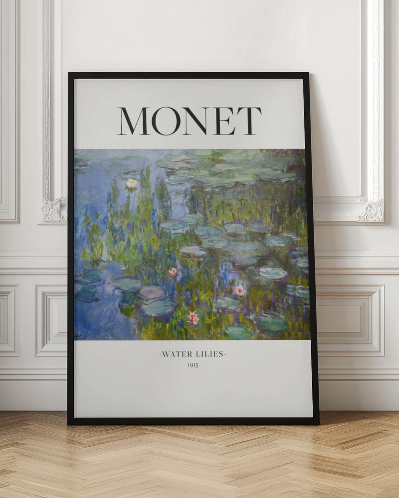 Water Lilies 1915 Monet Wall Art Print Claude Monet - Rosetta Creative Boutique