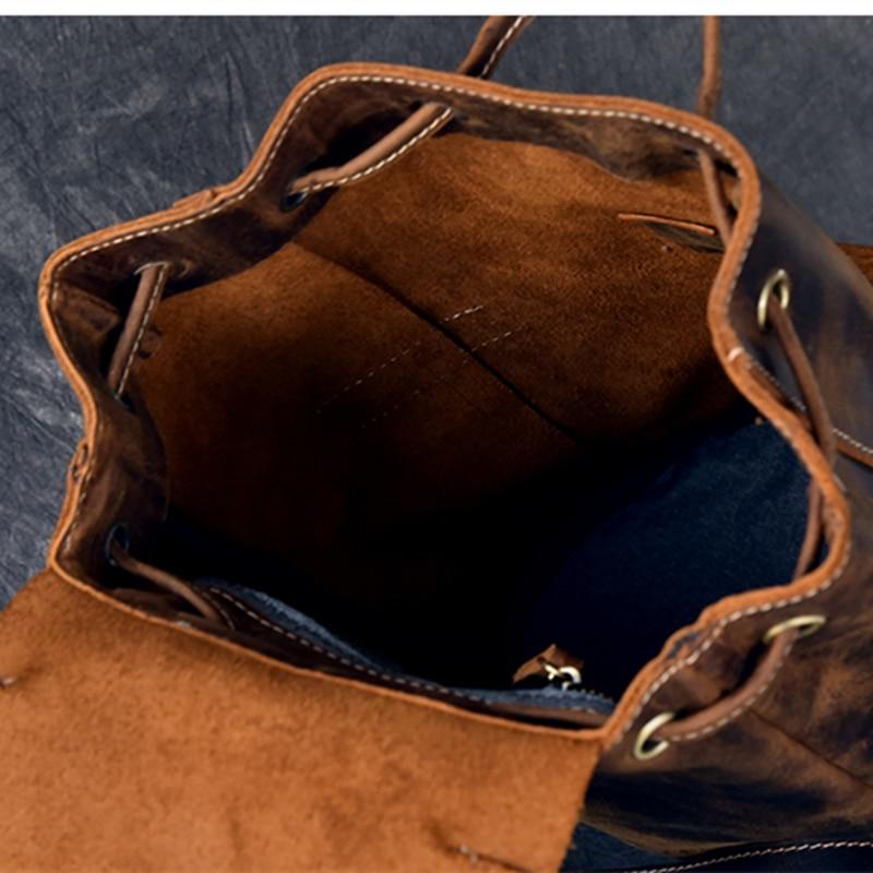 Olaf Vintage Leather Laptop Backpack - Stylish Travel Rucksack for Adventurers - Rosetta Creative Boutique