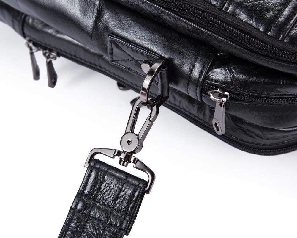 Rossie Viren Vintage Cowhide Leather Briefcase for Stylish Professionals - Rosetta Creative Boutique