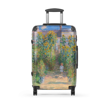 Claude Monet Suitcase - Art-Inspired Hard-Shell Travel Accessory for Stylish Getaways - Rosetta Creative Boutique