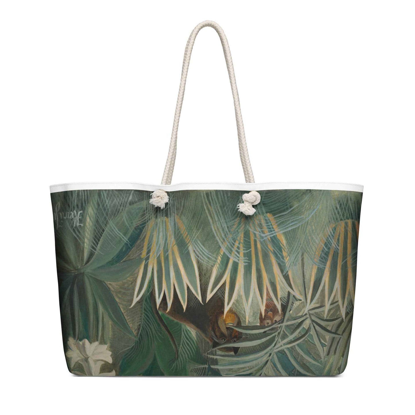 Equatorial Jungle Oversized Weekender Bag by Henri Rousseau - Rosetta Creative Boutique