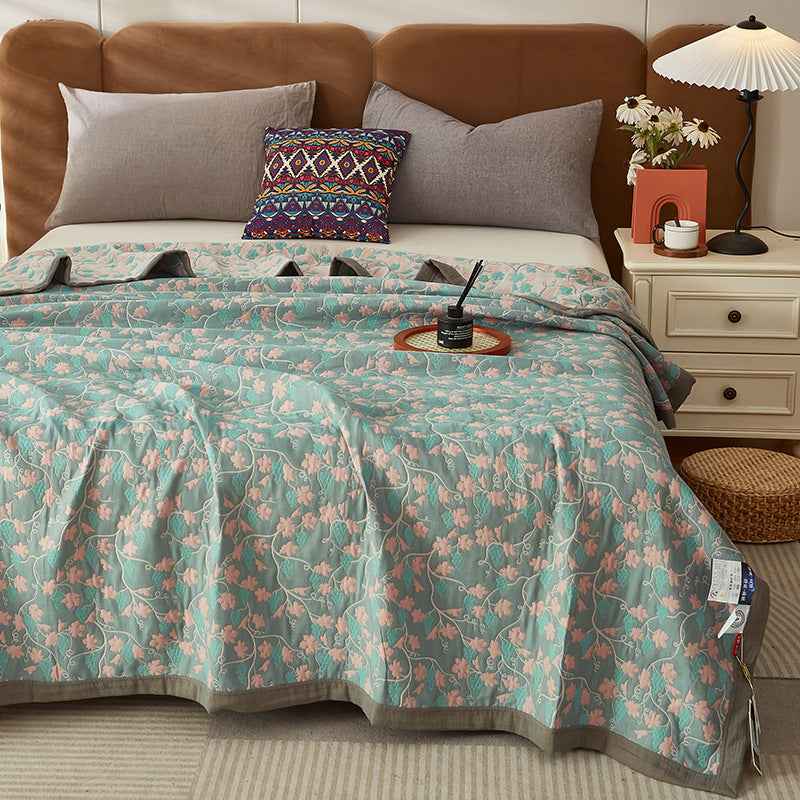 Pure Cotton Luxury Three-layer Cotton Blanket