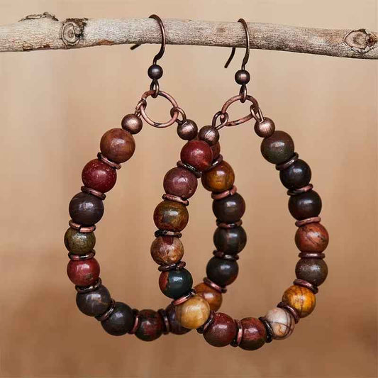 Bohemian Retro Creative Beaded Earrings