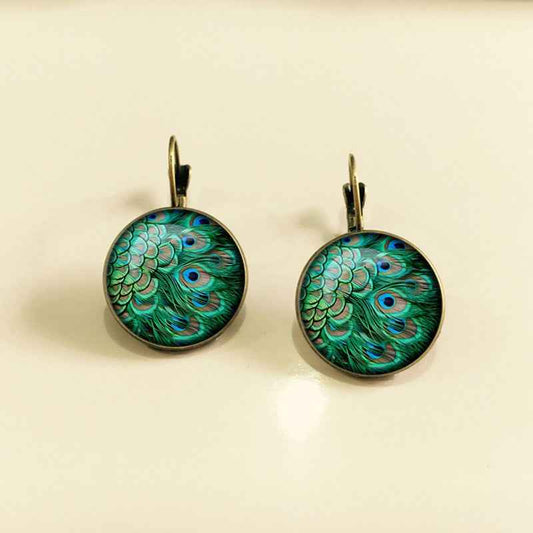 Charm Henna Yoga Amulet Ladies Earrings Bohemian Mandala Earrings For Women
