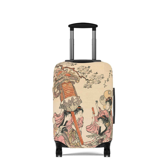 Japanese Geisha Luggage Cover – Vintage-Inspired Travel Accessory by Rosetta Creative Boutique, Unique Suitcase Protector & Personalized Gift Idea - Rosetta Creative Boutique