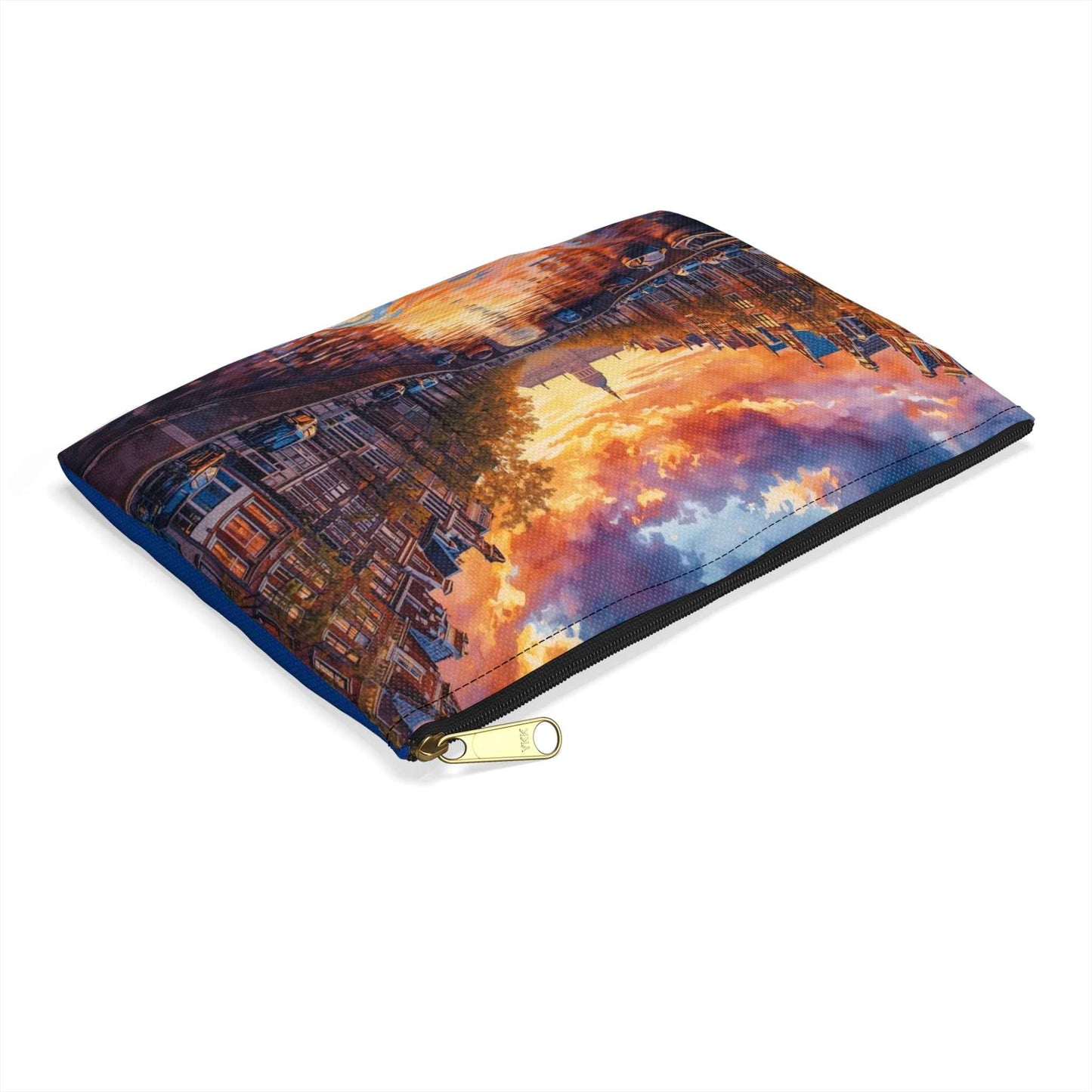 Scenic Amsterdam Accessory Pouch - Stylish Organizing Bag for Travel & Everyday Use