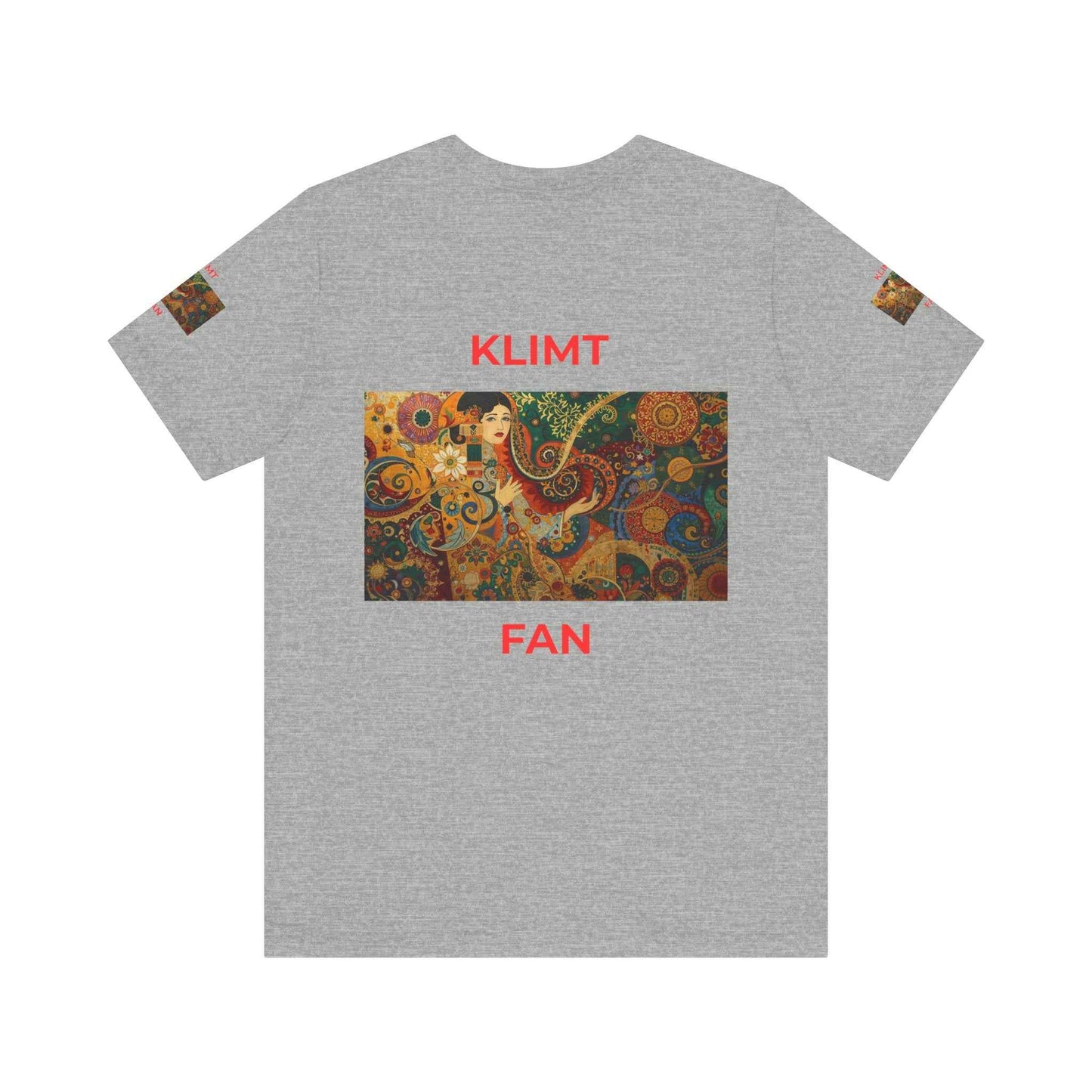 Klimt Fan Art Tee Gustav Klimt Graphic T Shirt Art Print