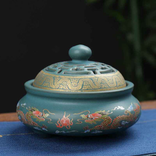 Beautiful Painted Ceramic Ornament