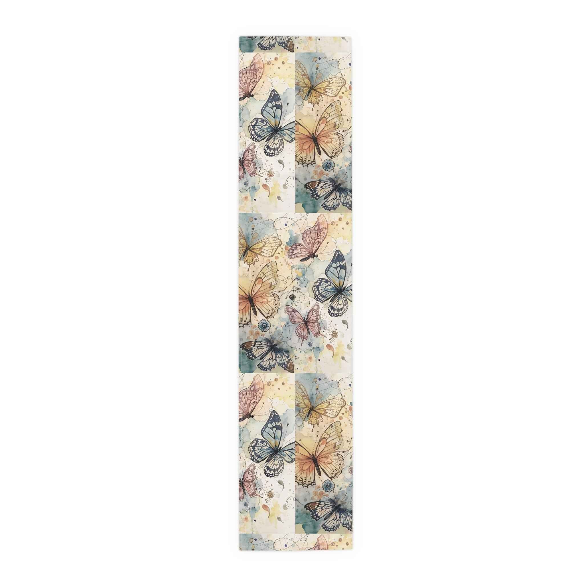 Elegant Butterfly Table Runner for Seasonal Decor