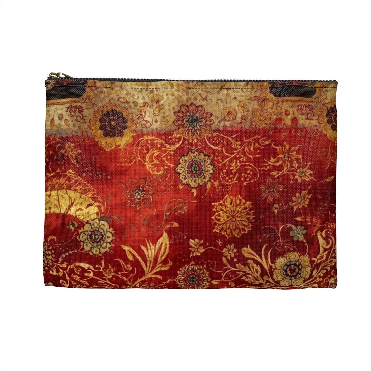 Elegant Floral Accessory Pouch for Stylish Organization