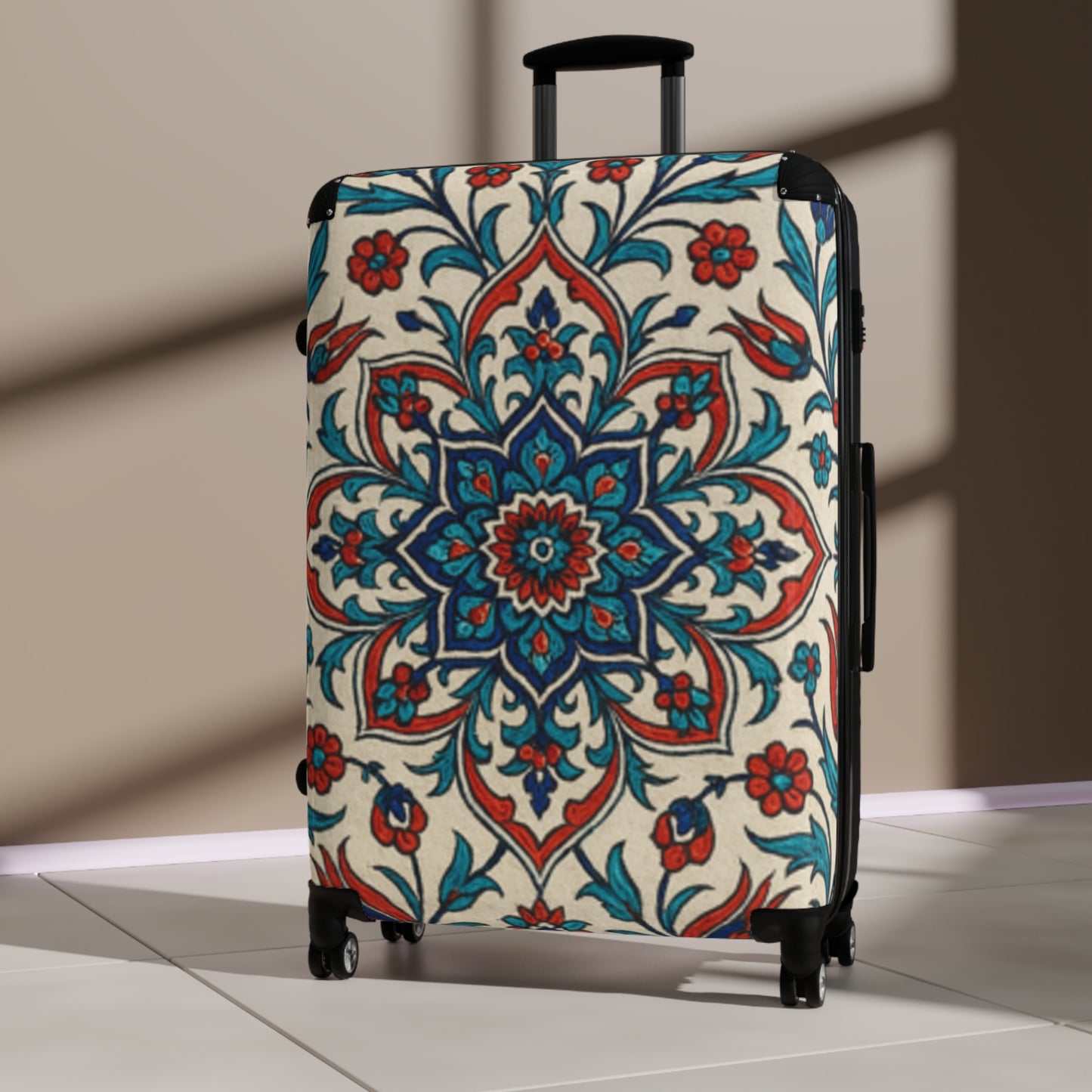 Turkish Design Travel Luggage | Exclusive by Rosetta Creative Boutique | Trendy Carry-On | Vacation Essentials | Durable Travel Bag - Rosetta Creative Boutique