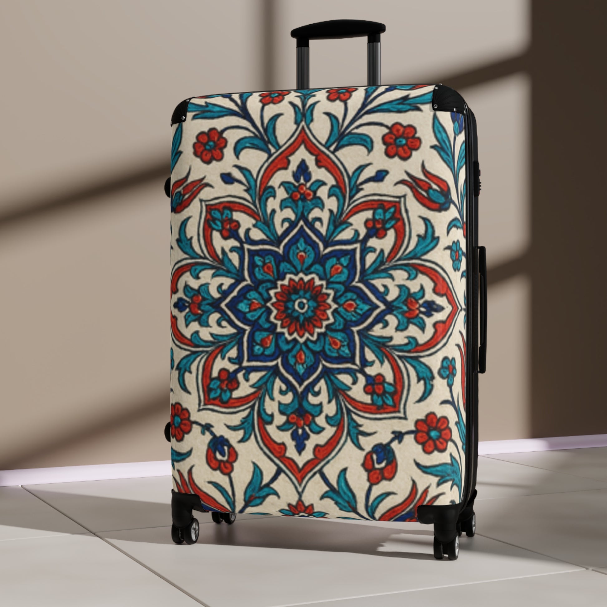 Turkish Design Travel Luggage | Exclusive by Rosetta Creative Boutique | Trendy Carry-On | Vacation Essentials | Durable Travel Bag - Rosetta Creative Boutique