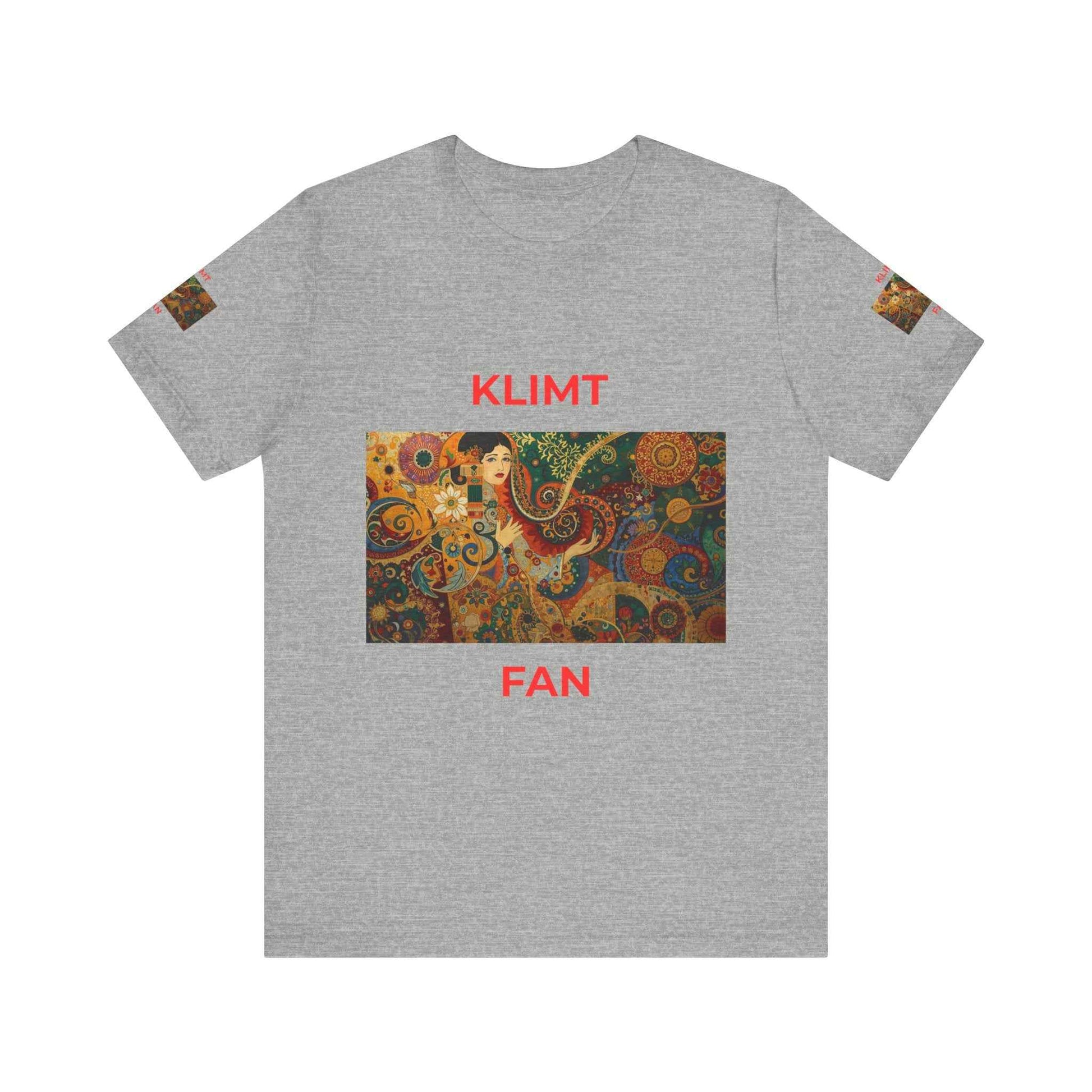 Klimt Fan Art Tee Gustav Klimt Graphic T Shirt Art Print