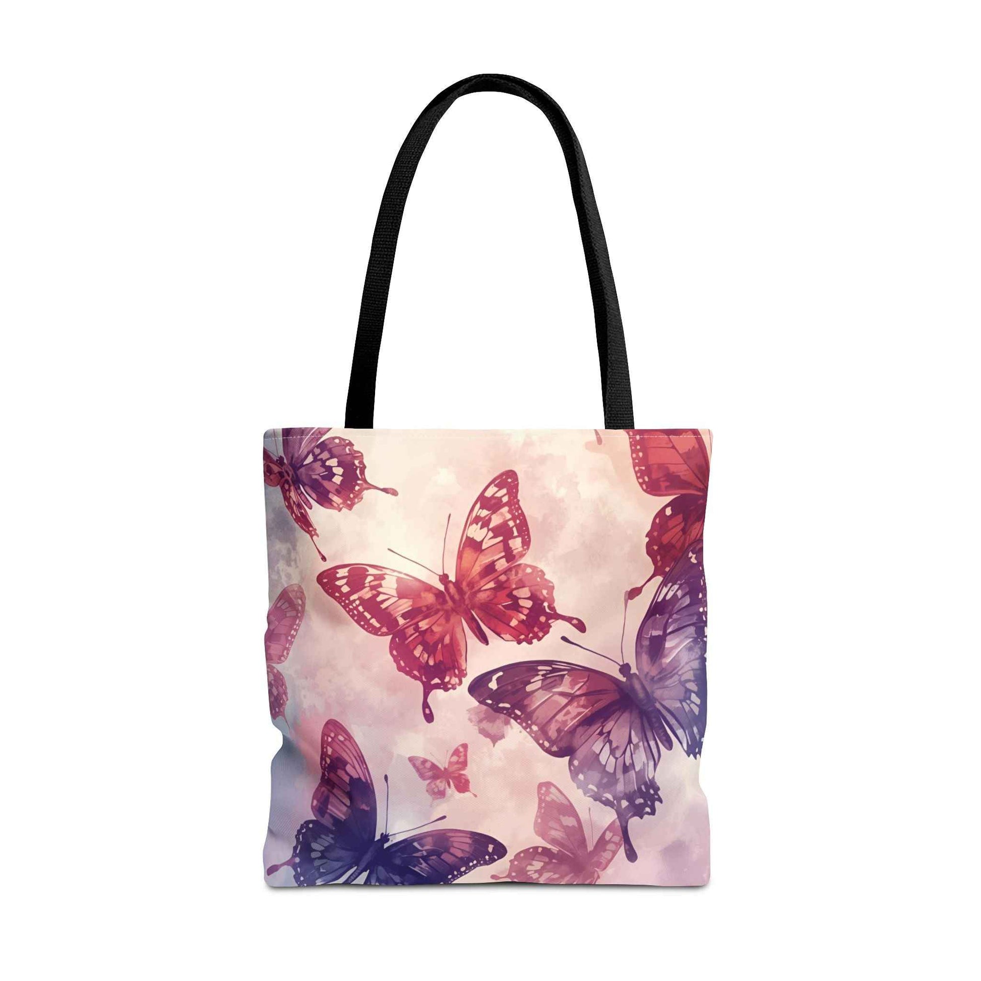 Butterfly Pattern Tote Bag - Stylish Eco-Friendly Canvas Bag