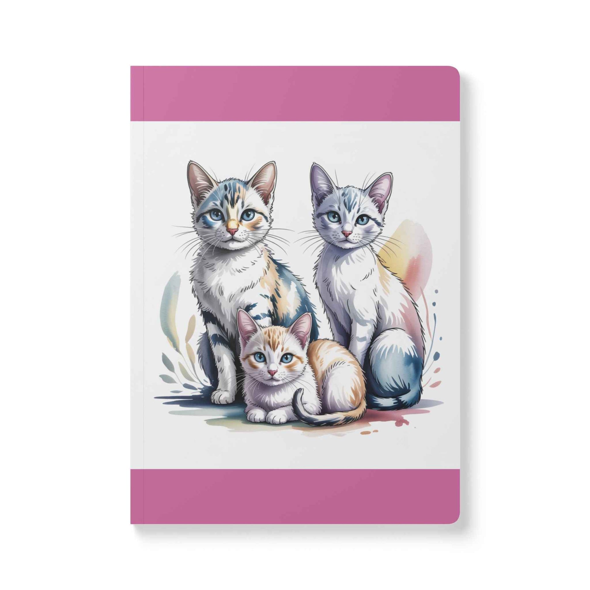 Whimsical Cat Lover's Softcover Journal