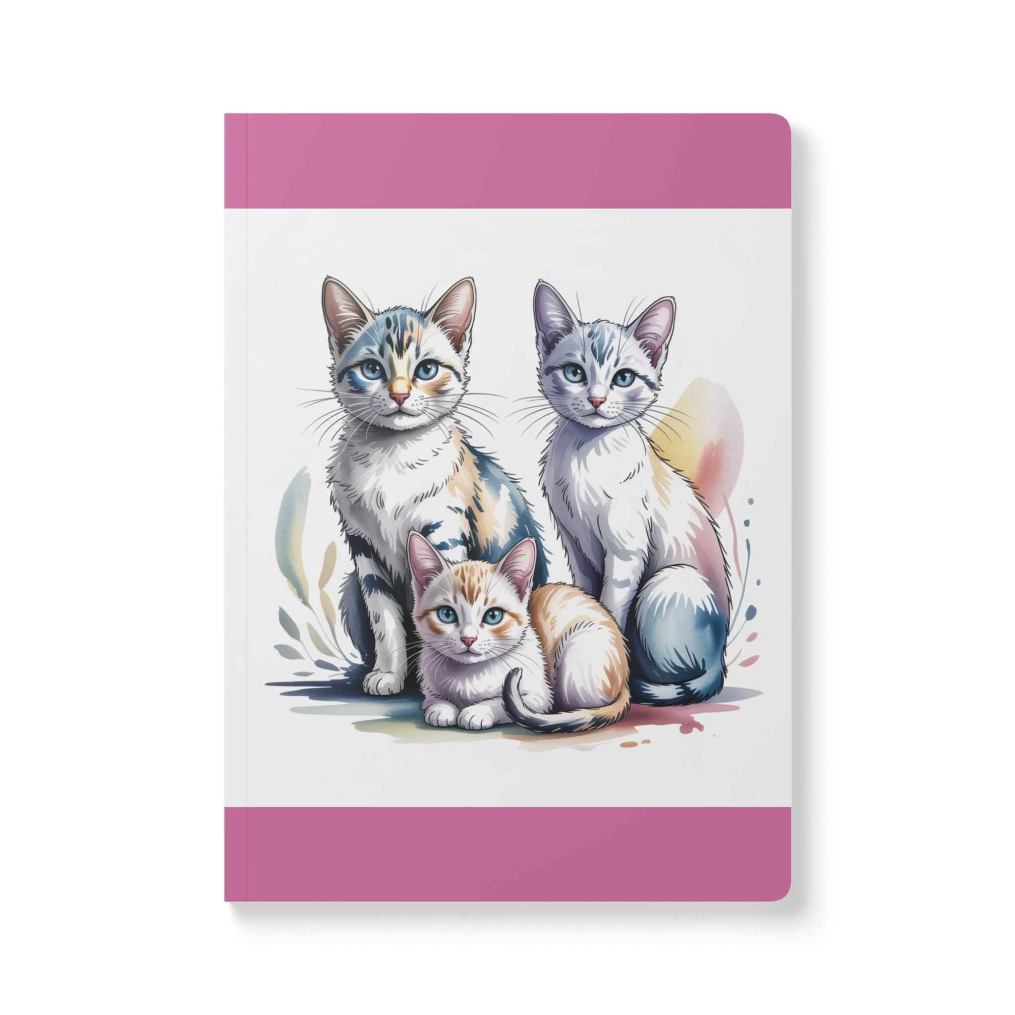 Whimsical Cat Lover's Softcover Journal
