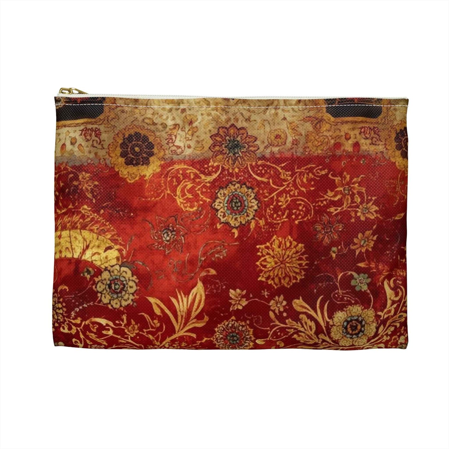 Elegant Floral Accessory Pouch for Stylish Organization