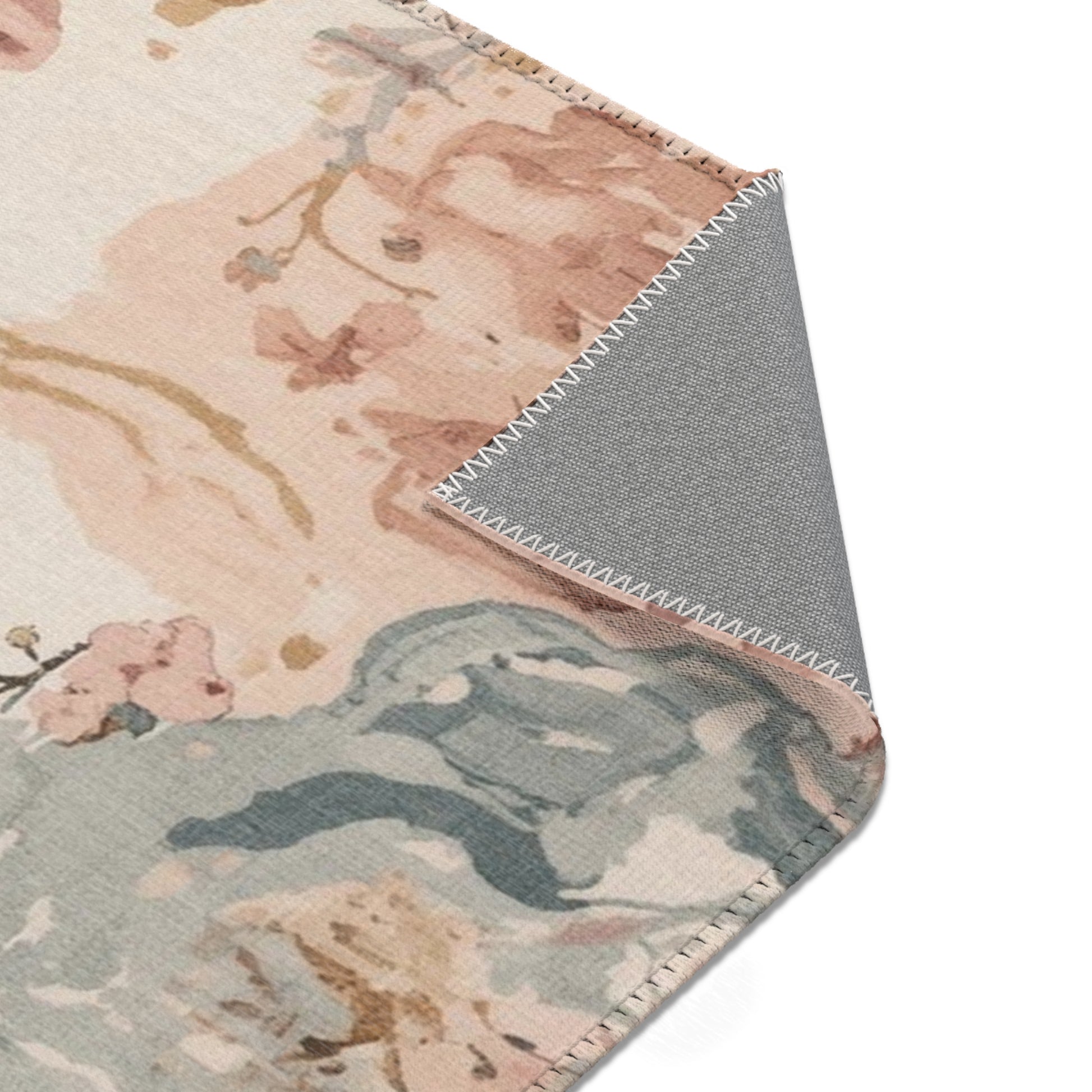 Floral Boho Area Rug for Living Room Home Decor Soft Comfort - Rosetta Creative Boutique