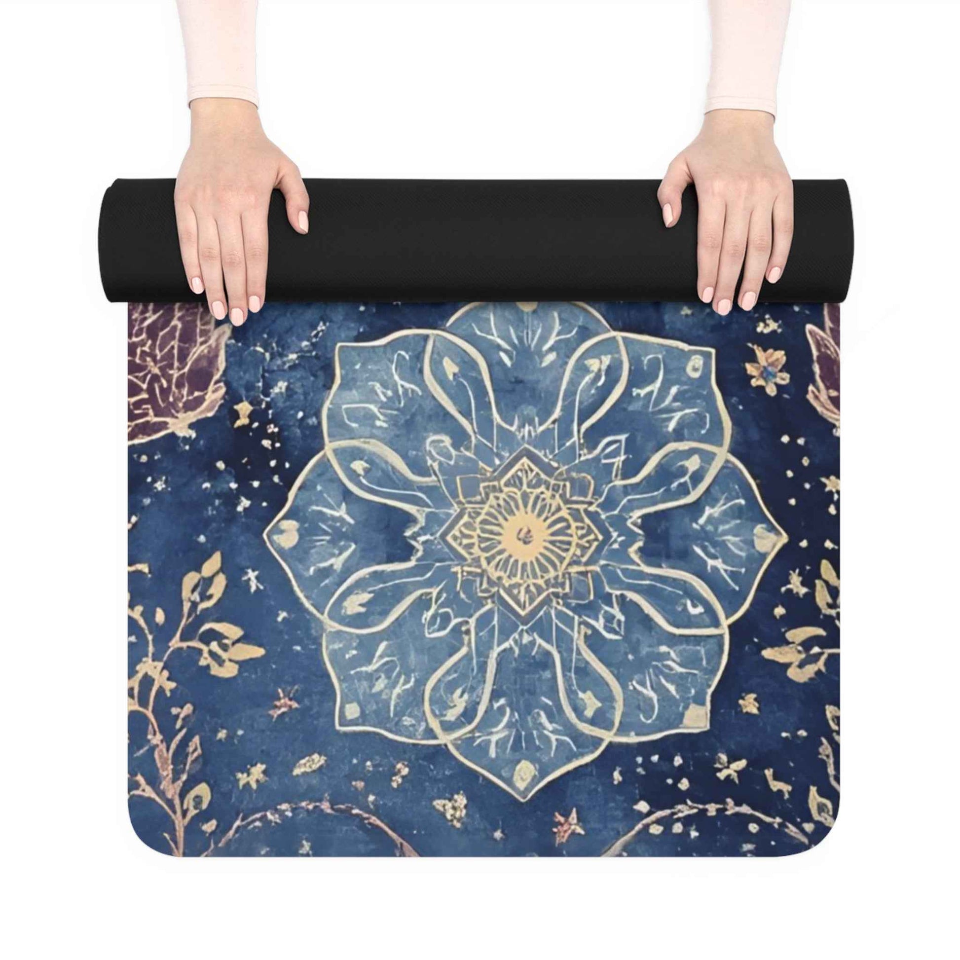 Bohemian Mandala Rubber Yoga Mat