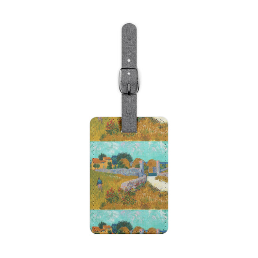 Artistic Luggage Tag for Travelers - Personalized Travel Accessory and Vacation Essential Gift - Rosetta Creative Boutique