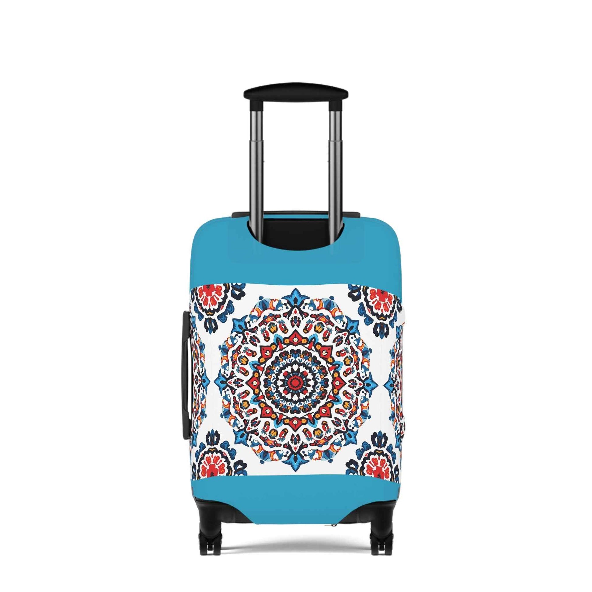 Colorful Mandala Luggage Cover - Travel in Style