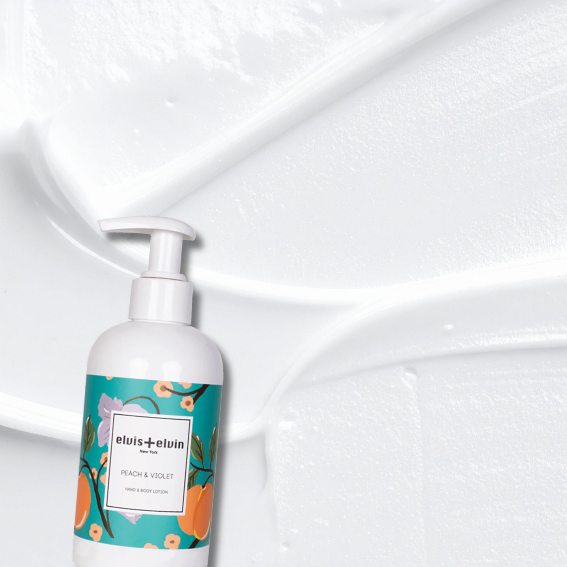 elvis+elvin Peach & Violet Hand & Body Lotion-2