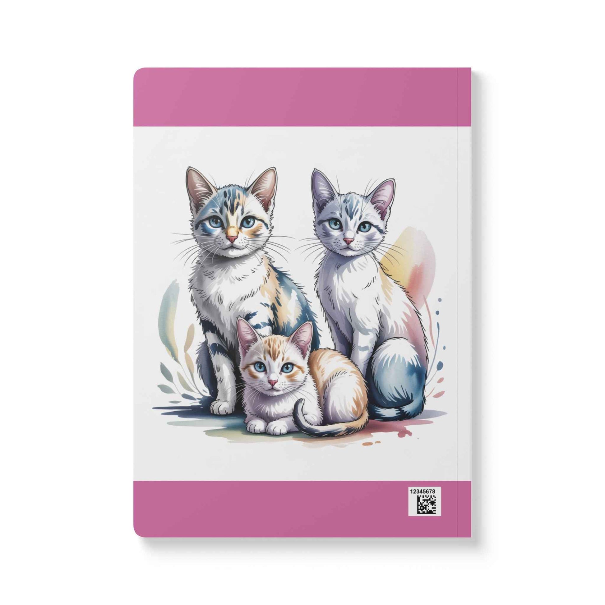 Whimsical Cat Lover's Softcover Journal