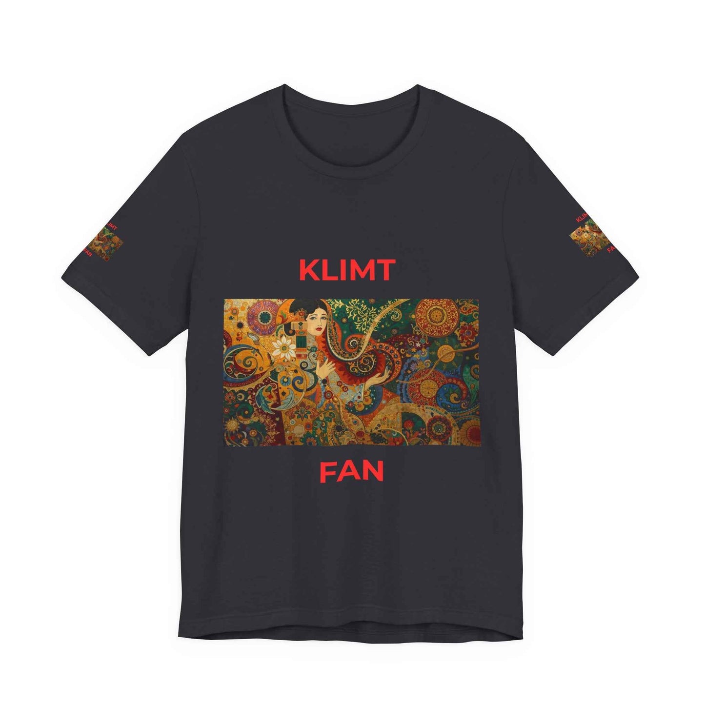 Klimt Fan Art Tee Gustav Klimt Graphic T Shirt Art Print