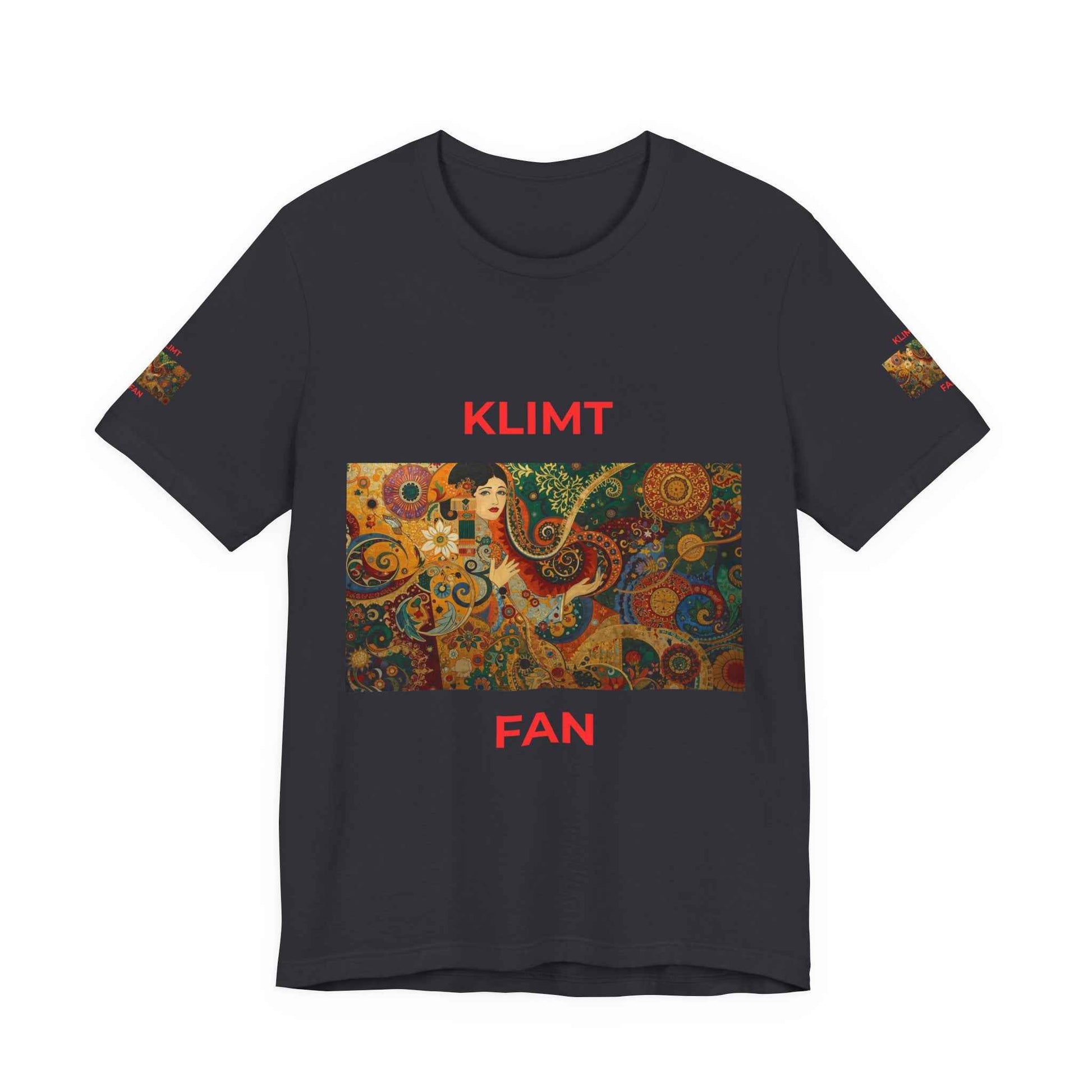 Klimt Fan Art Tee Gustav Klimt Graphic T Shirt Art Print