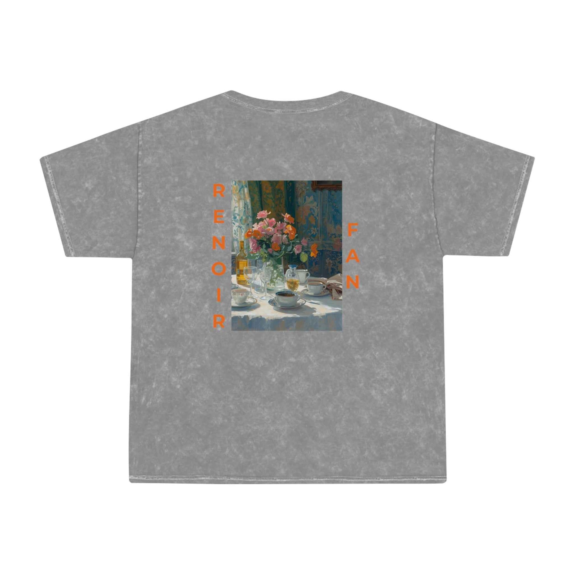 Renoir Floral Still Life Tee Vintage Mineral Wash Cotton