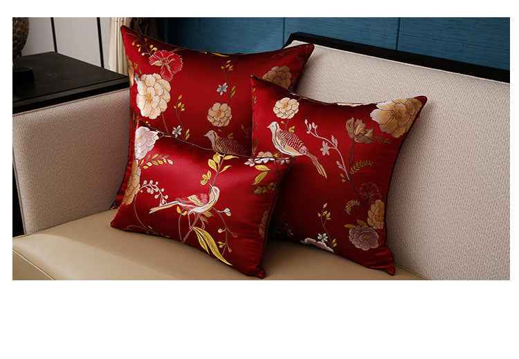 Chinese Embroidery Precision Jacquard Pillowcase