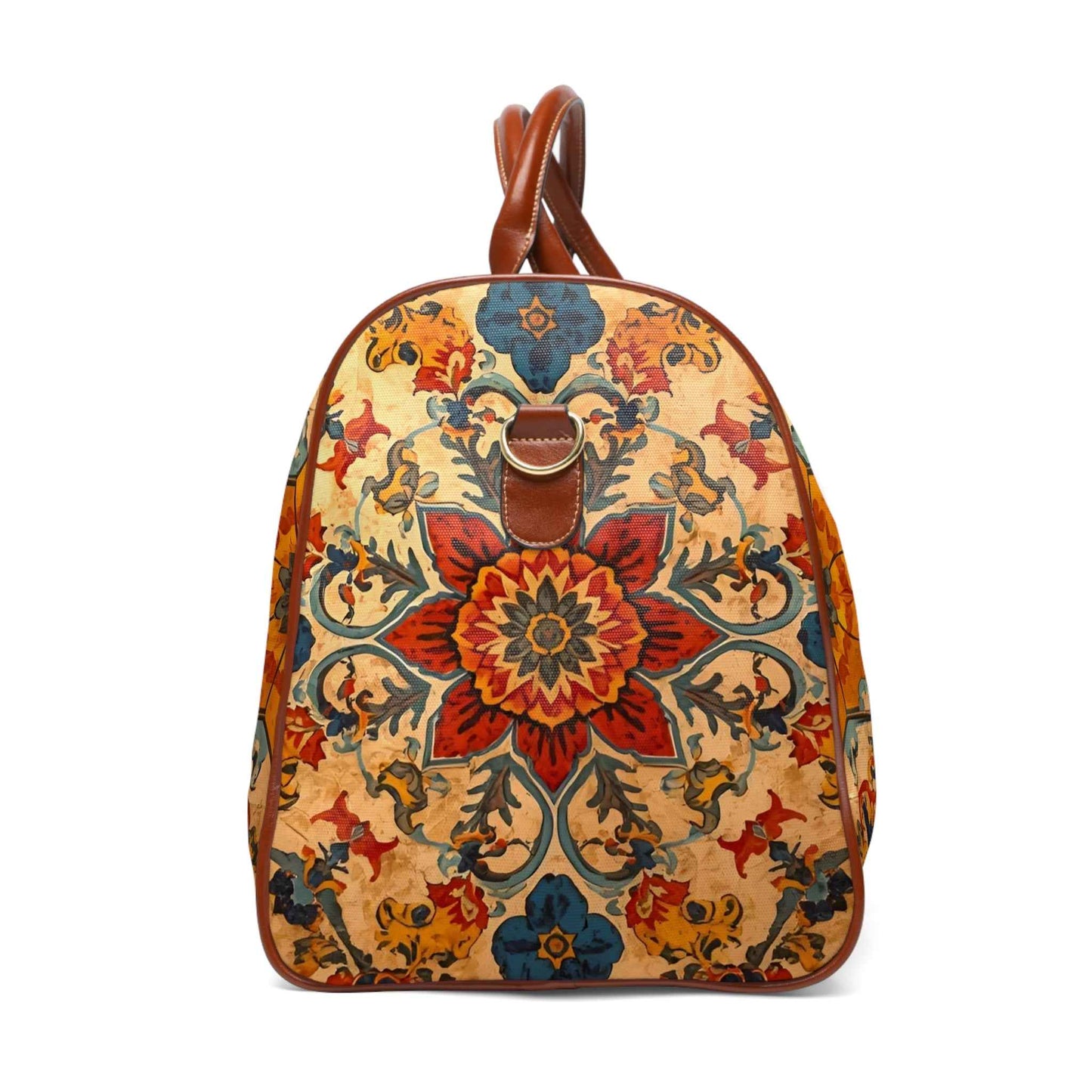 Colorful Waterproof Travel Bag – Boho Weekender Duffle
