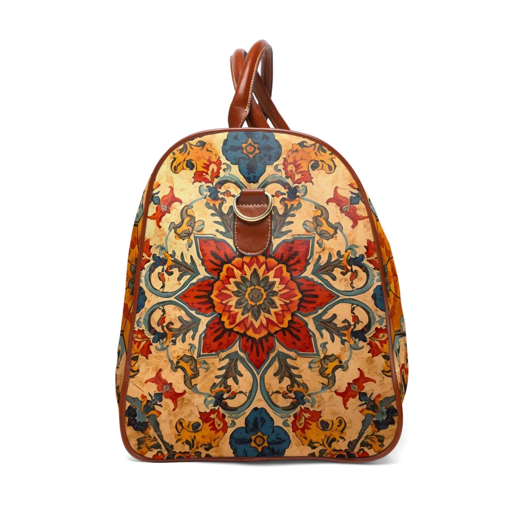 Colorful Waterproof Travel Bag – Boho Weekender Duffle