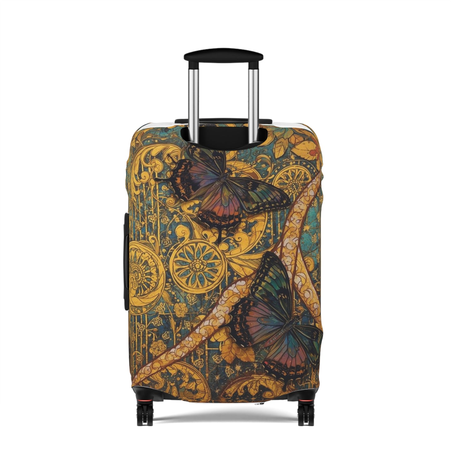 Butterfly Luggage Cover Stylish Suitcase Protector Travel - Rosetta Creative Boutique