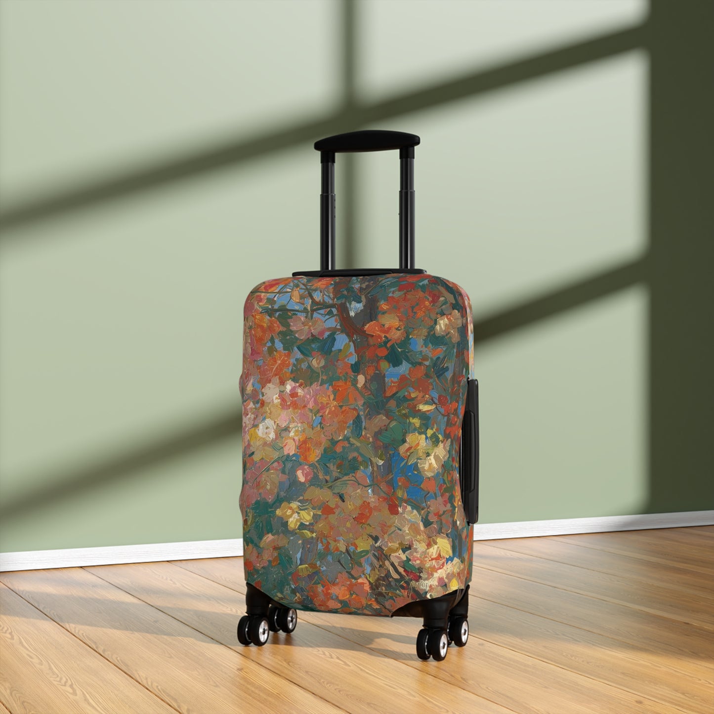 Floral Impressionist Luggage Cover