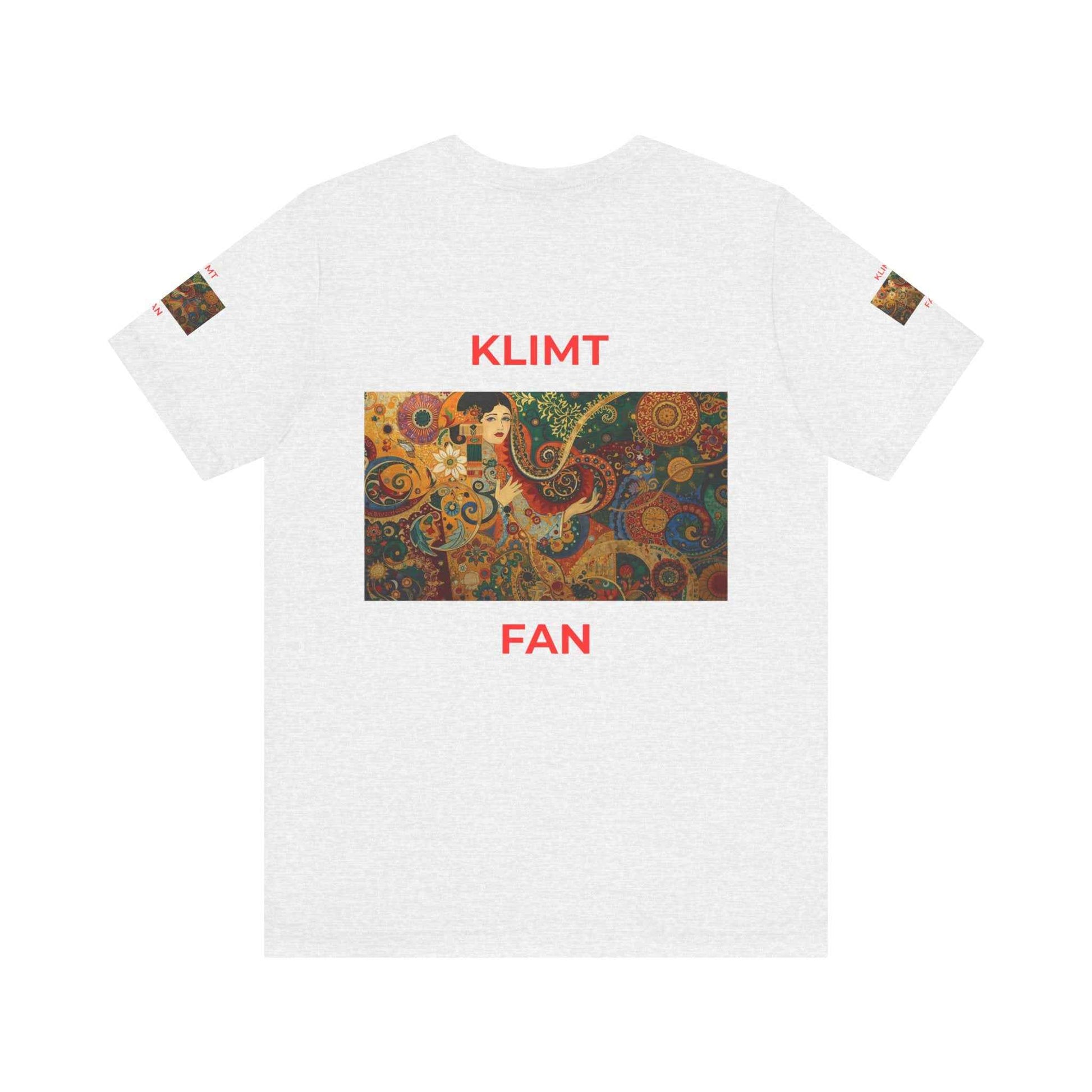 Klimt Fan Art Tee Gustav Klimt Graphic T Shirt Art Print