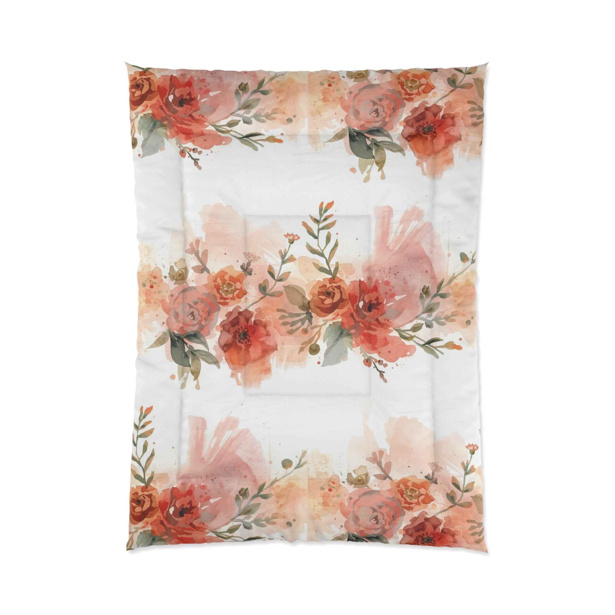 Beautiful Floral Cozy Comforter